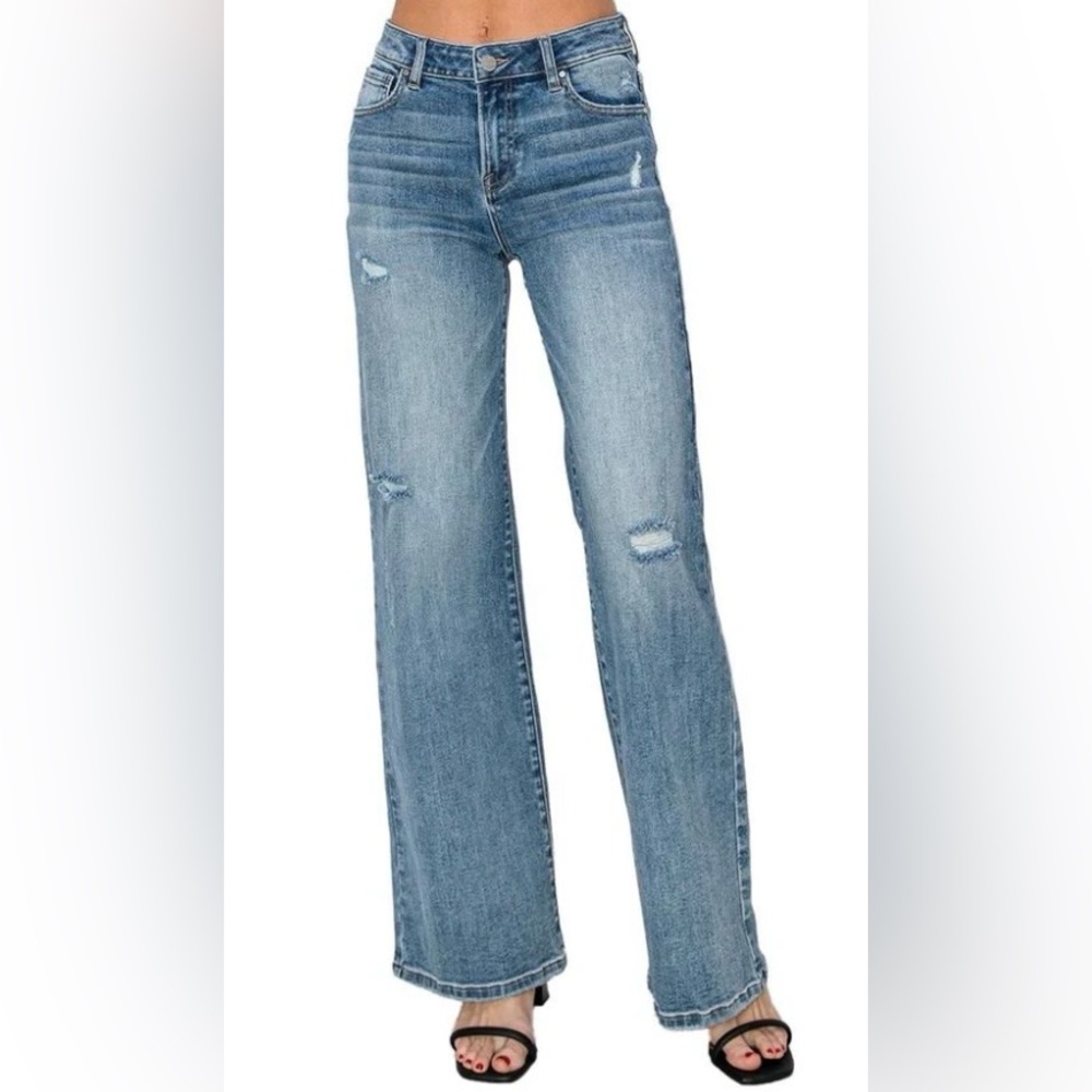RISEN JEANS WOMEN'S VINTAGE WASH JEANS